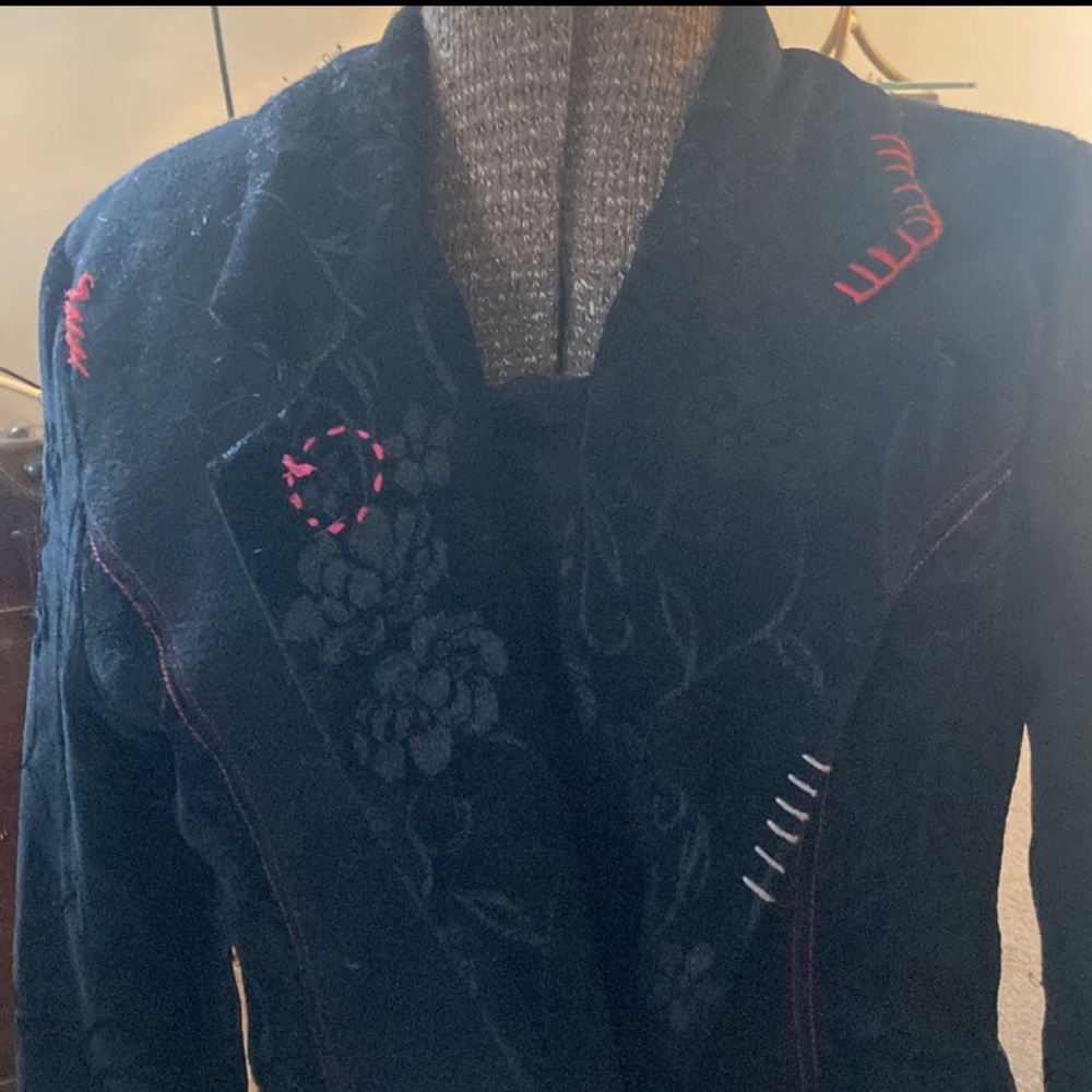 Boutique Asian Patchwork Jacket - image 2